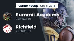 Recap: Summit Academy  vs. Richfield  2018