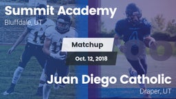 Matchup: Summit Academy High vs. Juan Diego Catholic  2018