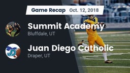 Recap: Summit Academy  vs. Juan Diego Catholic  2018