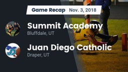 Recap: Summit Academy  vs. Juan Diego Catholic  2018