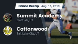 Recap: Summit Academy  vs. Cottonwood  2019