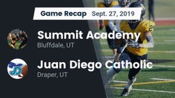 Recap: Summit Academy  vs. Juan Diego Catholic  2019