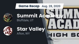 Recap: Summit Academy  vs. Star Valley  2020