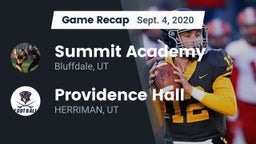 Recap: Summit Academy  vs. Providence Hall  2020