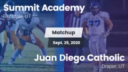Matchup: Summit Academy High vs. Juan Diego Catholic  2020
