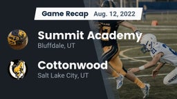 Recap: Summit Academy  vs. Cottonwood  2022
