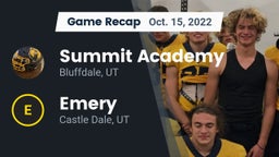 Recap: Summit Academy  vs. Emery  2022