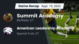 Recap: Summit Academy  vs. American Leadership Academy  2023