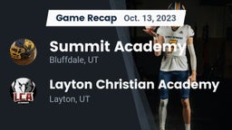 Recap: Summit Academy  vs. Layton Christian Academy  2023