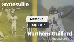 Matchup: Statesville High vs. Northern Guilford  2017