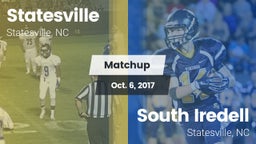 Matchup: Statesville High vs. South Iredell  2017