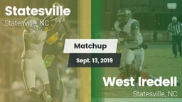 Matchup: Statesville High vs. West Iredell  2019