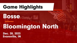 Bosse  vs Bloomington North Game Highlights - Dec. 28, 2023
