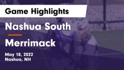 Nashua  South vs Merrimack  Game Highlights - May 18, 2022