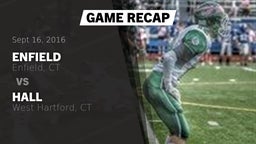 Recap: Enfield  vs. Hall  2016