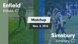 Matchup: Enfield  vs. Simsbury  2016