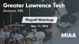 Matchup: Greater Lawrence vs. MIAA 2016