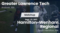 Matchup: Greater Lawrence vs. Hamilton-Wenham Regional  2017
