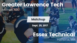 Matchup: Greater Lawrence vs. Essex Technical  2017
