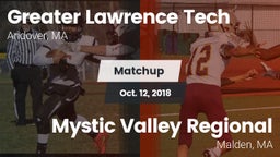 Matchup: Greater Lawrence vs. Mystic Valley Regional  2018