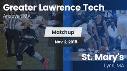 Matchup: Greater Lawrence vs. St. Mary's  2018