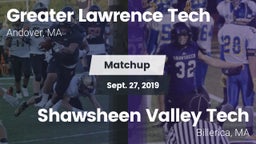 Matchup: Greater Lawrence vs. Shawsheen Valley Tech  2019
