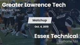 Matchup: Greater Lawrence vs. Essex Technical  2019