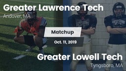 Matchup: Greater Lawrence vs. Greater Lowell Tech  2019