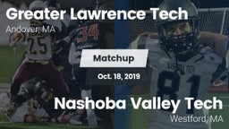 Matchup: Greater Lawrence vs. Nashoba Valley Tech  2019