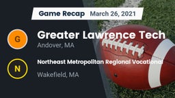 Recap: Greater Lawrence Tech  vs. Northeast Metropolitan Regional Vocational  2021