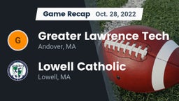 Recap: Greater Lawrence Tech  vs. Lowell Catholic  2022