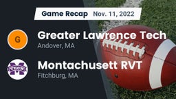 Recap: Greater Lawrence Tech  vs. Montachusett RVT  2022