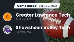 Recap: Greater Lawrence Tech  vs. Shawsheen Valley Tech  2022