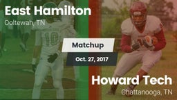 Matchup: East Hamilton High vs. Howard Tech  2017