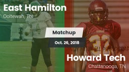 Matchup: East Hamilton High vs. Howard Tech  2018