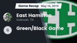 Recap: East Hamilton  vs. Green/Black Game 2019