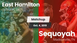 Matchup: East Hamilton High vs. Sequoyah  2019
