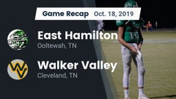 Recap: East Hamilton  vs. Walker Valley  2019