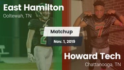 Matchup: East Hamilton High vs. Howard Tech  2019