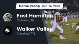 Recap: East Hamilton  vs. Walker Valley  2020