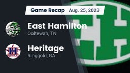 Recap: East Hamilton  vs. Heritage  2023