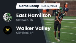 Recap: East Hamilton  vs. Walker Valley  2023