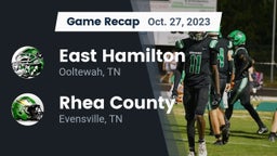 Recap: East Hamilton  vs. Rhea County  2023