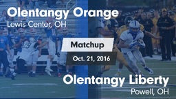 Matchup: Olentangy Orange vs. Olentangy Liberty  2016
