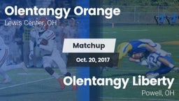 Matchup: Olentangy Orange vs. Olentangy Liberty  2017