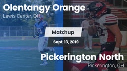 Matchup: Olentangy Orange vs. Pickerington North  2019