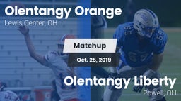 Matchup: Olentangy Orange vs. Olentangy Liberty  2019