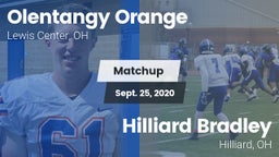Matchup: Olentangy Orange vs. Hilliard Bradley  2020