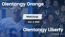 Matchup: Olentangy Orange vs. Olentangy Liberty  2020
