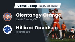 Recap: Olentangy Orange  vs. Hilliard Davidson  2023